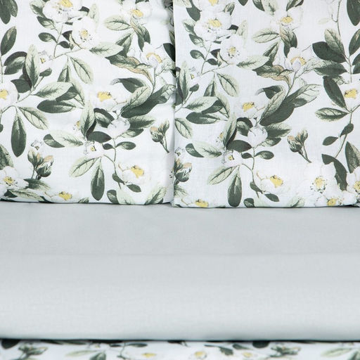 Постельное бельё Этель 2 сп Jasmine 175х215 см, 200х220 см, 70х70 см -2 шт, поплин  фото 2