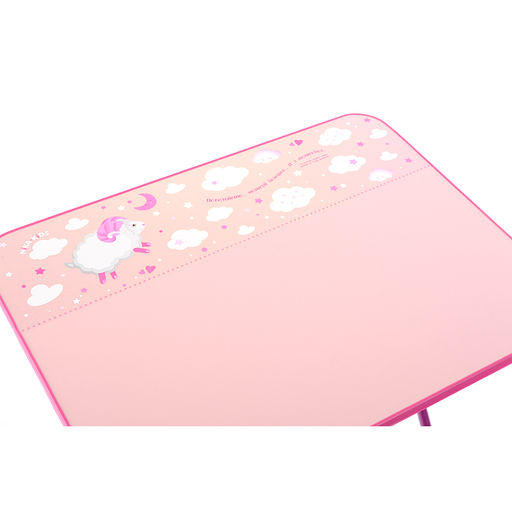 Комплект (стол+стул) (розовый)