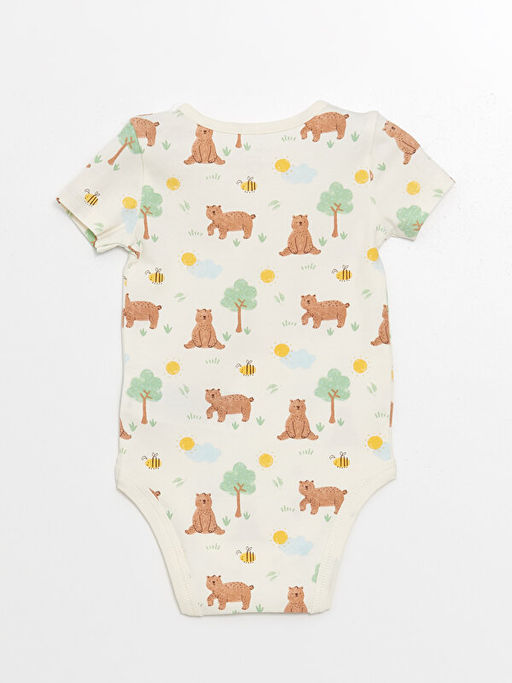 Bisiklet Yaka K?sa Kollu Erkek Bebek ??t??tl? Body - Waikiki фото 2