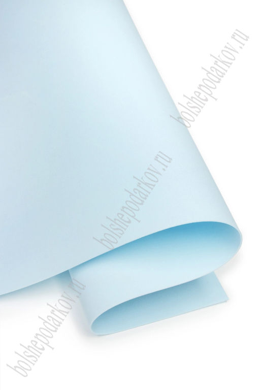 Фоамиран 1 мм, Китай 50*50 см (10 листов) SF-3431, голубой №1064