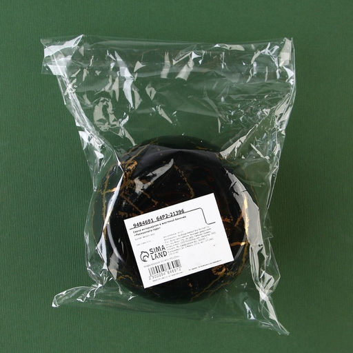 Свеча ароматическая новогодняя «Роскошь», аромат ваниль, 6 х 4 см