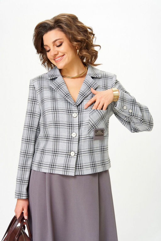 Костюм Aira Style 24-17А серый