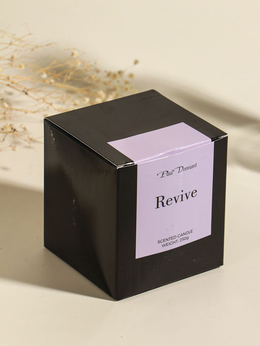 Свеча в вулканическом подсвечнике "Лава" голубая 8,5х8,5х7,5 см