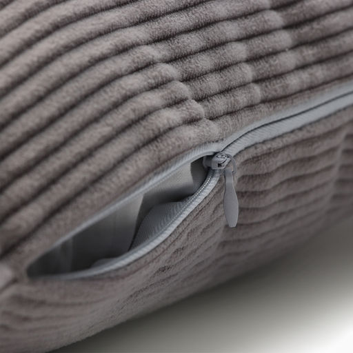Чехол на подушку Этель Velour 43*43 см, цв.серый, 100% полиэстер  фото 5