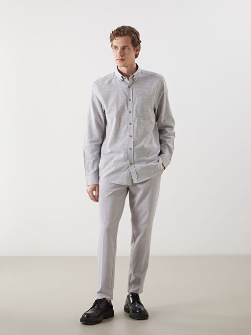 Regular Fit Uzun Kollu Arm?rl? Erkek G?mlek