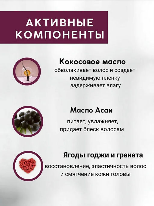 Шампунь с антиоксидантами Суперфрукты БЕЗ силиконов 500 мл . NEW - Kallos cosmetics фото 4