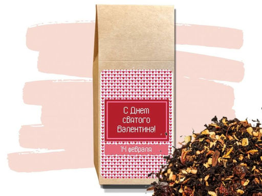 КамлевЪ С Днем Св.Валентина (сердечки мал.) - чай "Сильный иммунитет"