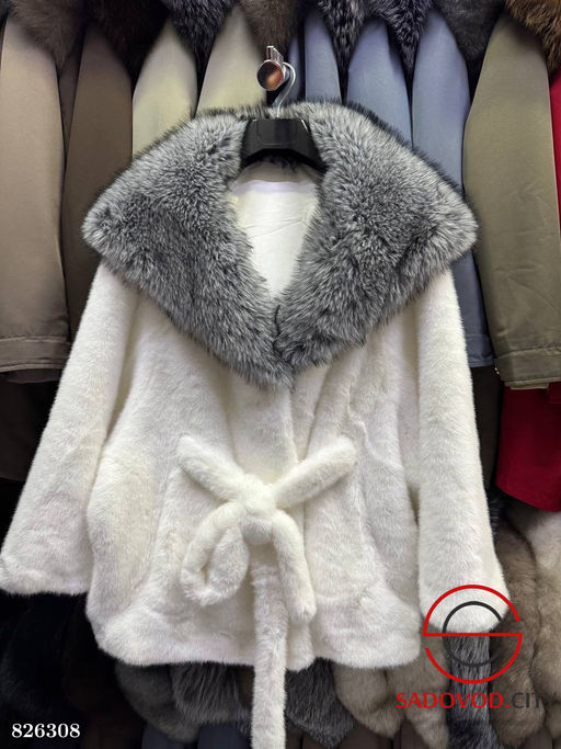 Шуба женская из искусственного меха