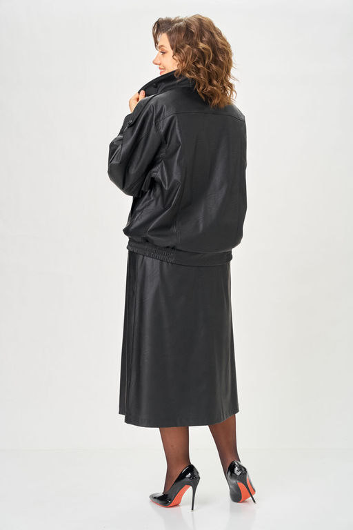 Куртка Anastasia Mak 1322 черный  фото 11