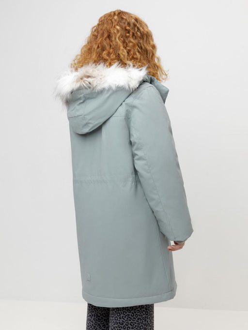 ВК 38107/11 ГР пальто для дев - Crockid фото 5