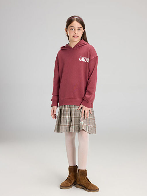 Kap??onlu K?z ?ocuk Elbise