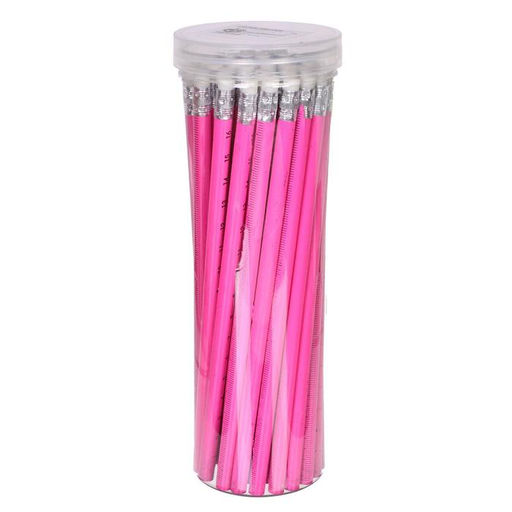 Цена за 48 шт. Карандаш чернографитный с ластиком Линейка, твёрдость НВ, корпус круглый, МИКС - Calligrata фото 10