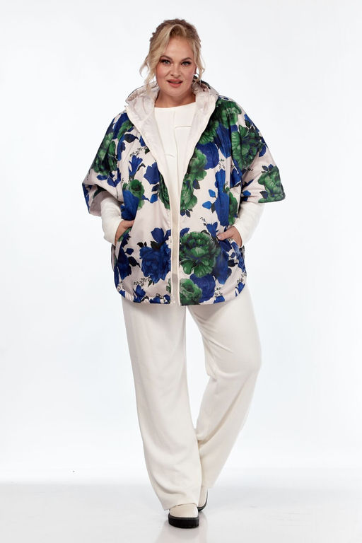 Пончо Diamant 2014 белый фото 2