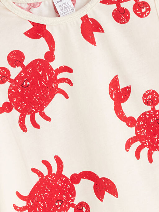 Yenge? Bask?l? Erkek Bebek Ti??rt ve ?ort 2li