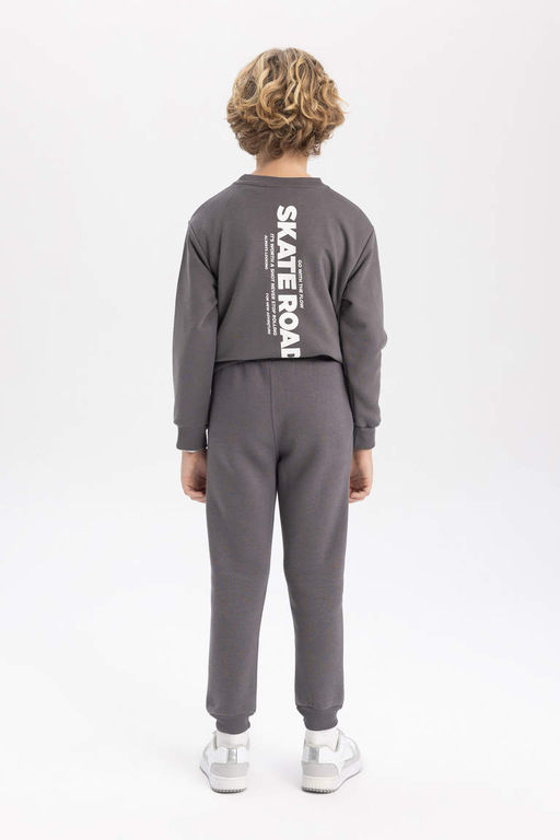 Спортивные штаны с принтом для мальчиков - Defacto фото 7