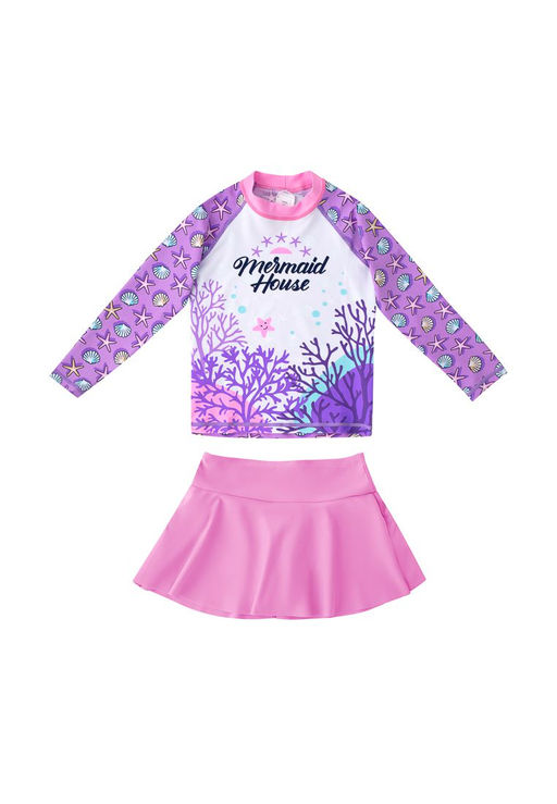 Костюм купальный (джемпер купальный + плавки купальные) д/дев. Либи - Oldos фото 4