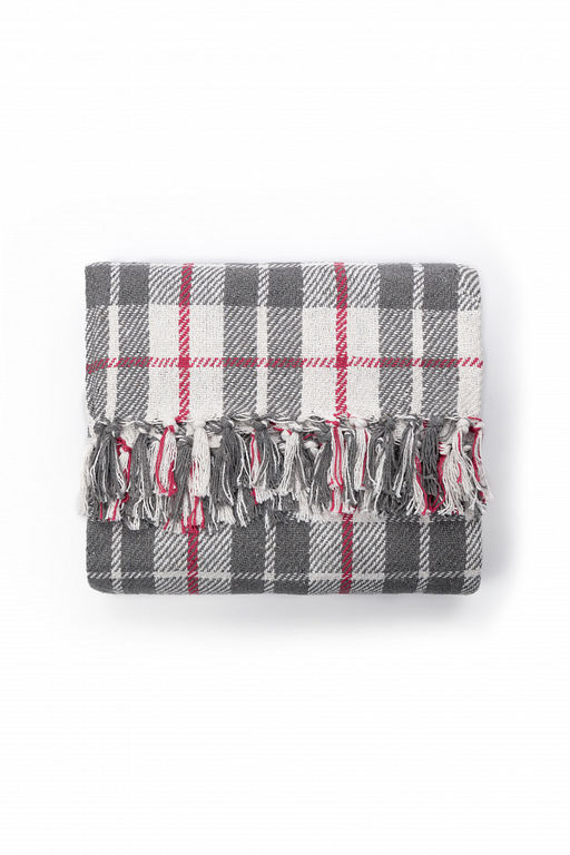 Покрывало 150х200 серый Хлопок 100% - Denastia фото 3