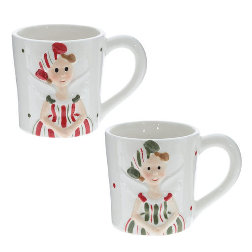 Кружка "Девочка", 350 мл, L13 W9 H9,3 см, 2в.