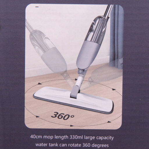 Швабра с распылителем и насадкой из микрофибры