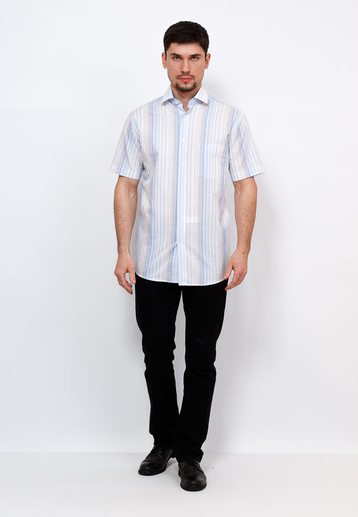 Сорочка мужская короткий рукав GREG Gb121/101/402/Z/2  фото 10