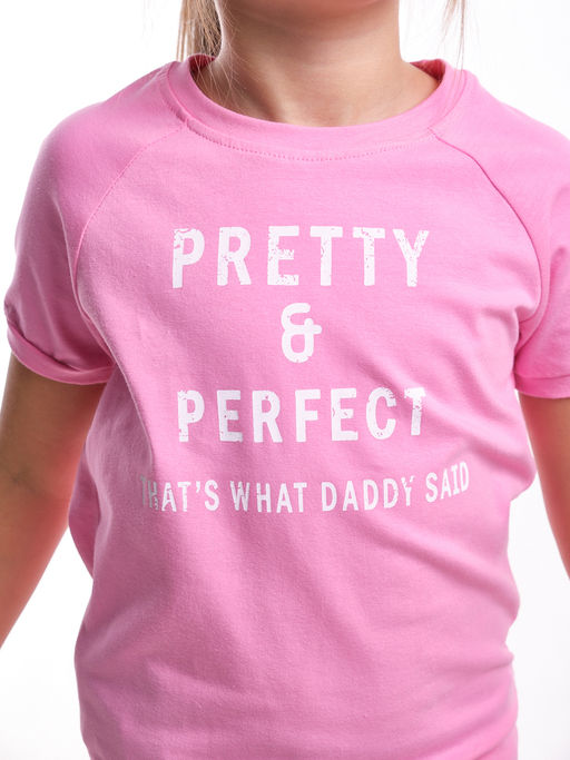 Футболка с принтом для девочки UD 0735 голубой - Mini maxi фото 12