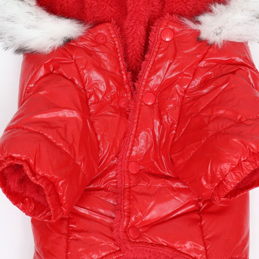 Комбинезон Глянец, размер L (ДС 34, ОГ 47, ОШ 34 см, до 10 кг), красный - Simaland фото 12