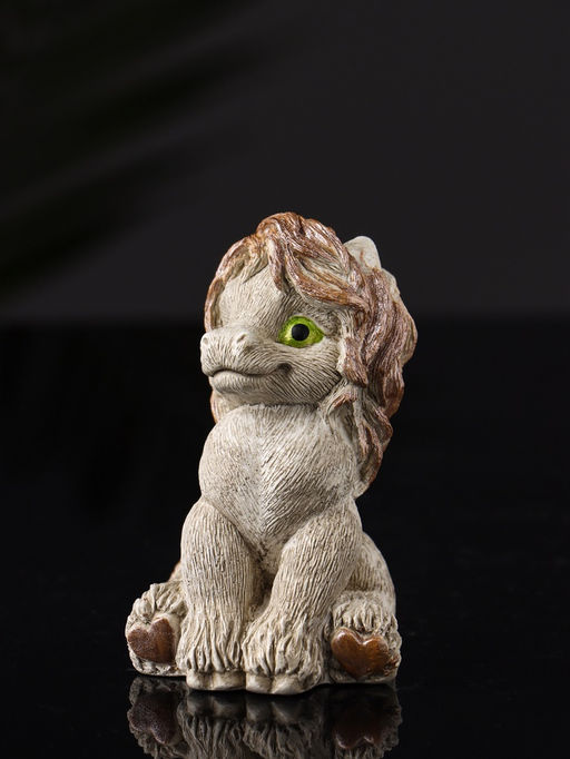 Фигурка гипс Жеребёнок, 8?5?6 см, бежевый