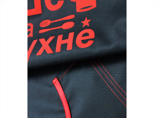 Фартук Ф/Гр/Шефнакухне/красный 85x69