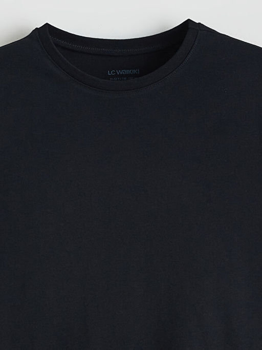 Bisiklet Yaka Basic K?z ?ocuk Ti??rt