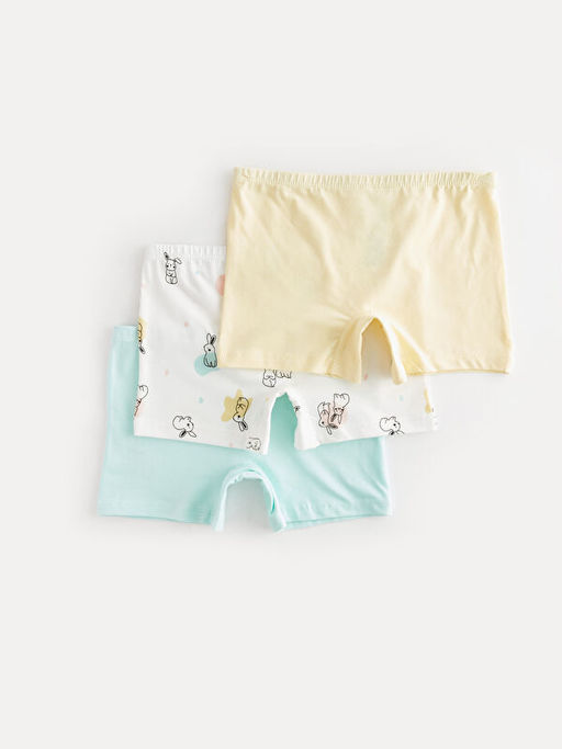 Bask?l? K?z ?ocuk Boxer 3l? - Waikiki фото 2