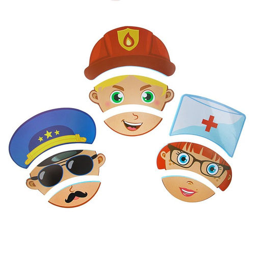 Пазлы мягкие для малышей «Поменяй местами», 9 деталей, Крошка Я, МИКС