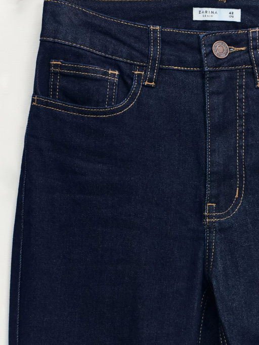 Джинсы bootcut с высокой посадкой / Zarina  фото 3