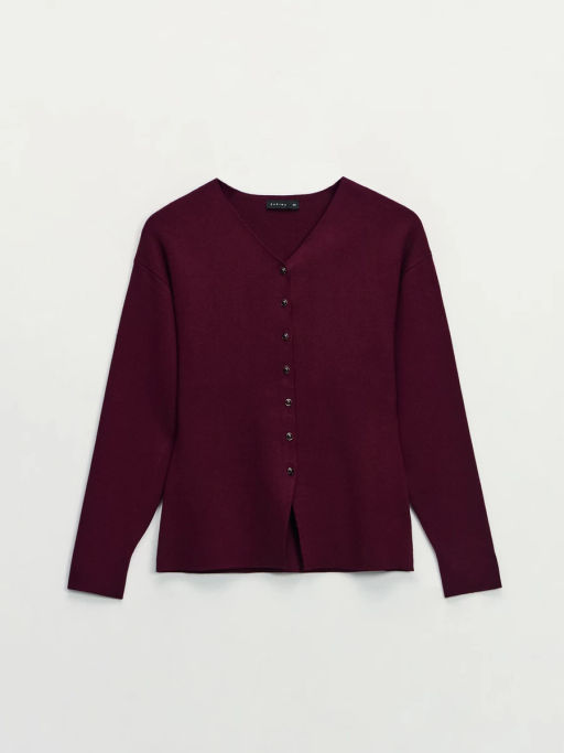 Приталенный кардиган из вискозы / Zarina  фото 2