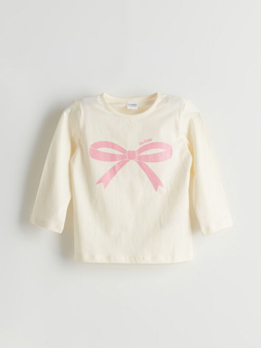 Kurdele Detayl? K?z ?ocuk Pijama Tak?m