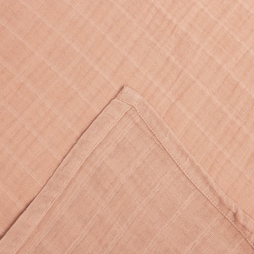 Полотенце муслиновое LoveLife, 50*90 см, пудровый, 100% хл, 3-сл, 180 гр/м2  фото 5