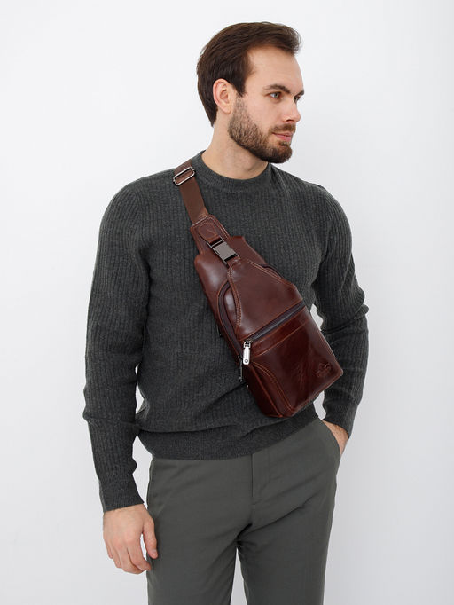 Рюкзак 8913Z brown Zinimsk