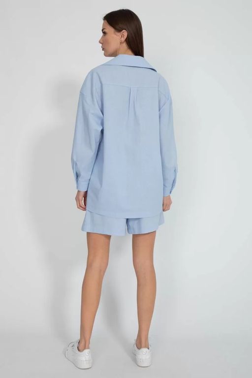 Льняная рубашка 4073 - Kivviwear фото 4