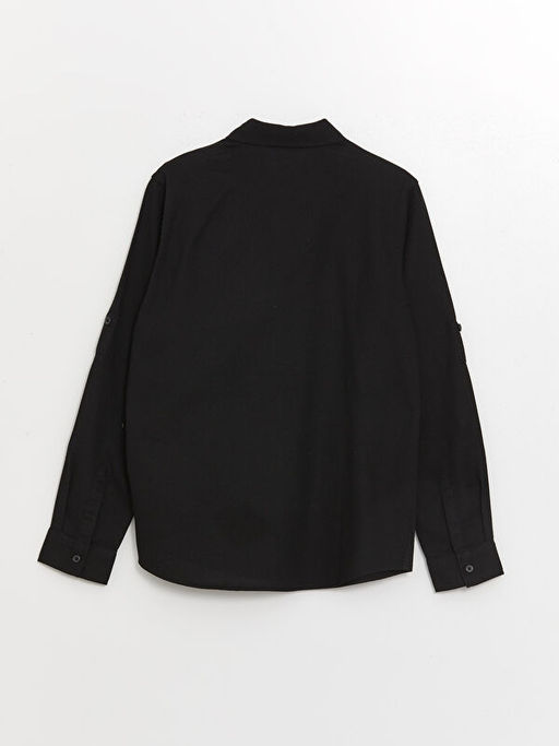 Uzun Kollu Dokulu Erkek ?ocuk G?mlek - Waikiki фото 2