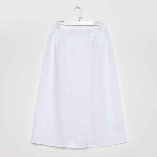 Полотенце вафельное Экономь и Я Парео 80х144 см, цвет белый, 100%хл, 200 г/м2  фото 2