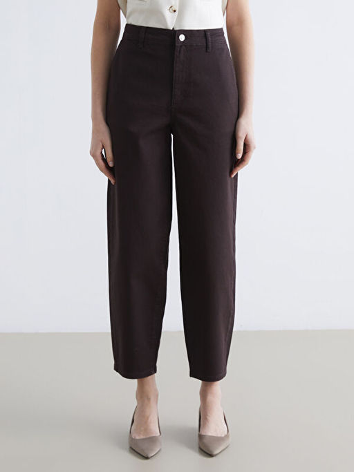 Barrel Fit Kad?n Jean Pantolon