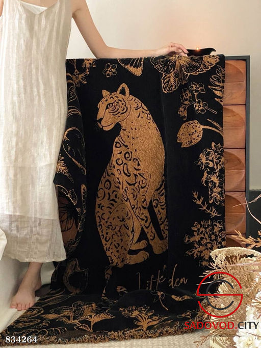 Велюровое покрывало на кровать