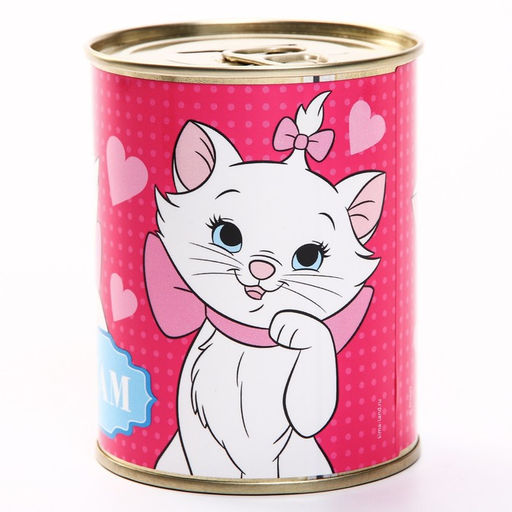 Цена за 2 шт. Копилка металлическая, 9.5 см × 7.5 см × 7.5 см «Мэри», Коты Аристократы