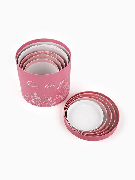 Набор подарочных коробок, упаковка, 5 в 1 Нежность, 14?13 ?22?19.5 см