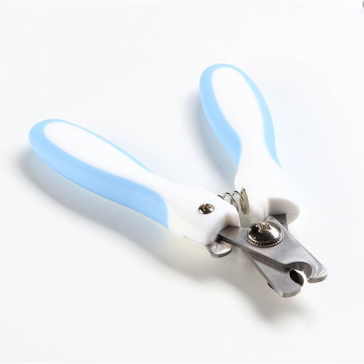 Набор для когтей Гармония: когтерез боковой (отверстие 8 мм) и пилка для когтей, голубой - Пижон фото 2