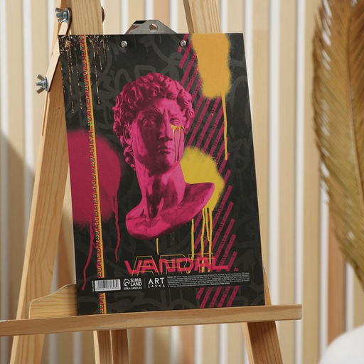 Планшет из картона с зажимом А4 Vandal - Artlavka фото 2