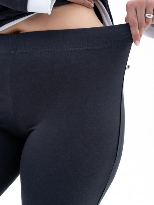 Бриджи хлопок 95%, лайкра 5%,темно-серые - Binita фото 13