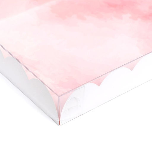 Цена за 5 шт. Коробка для печенья «Люблю» 22×15×3 см