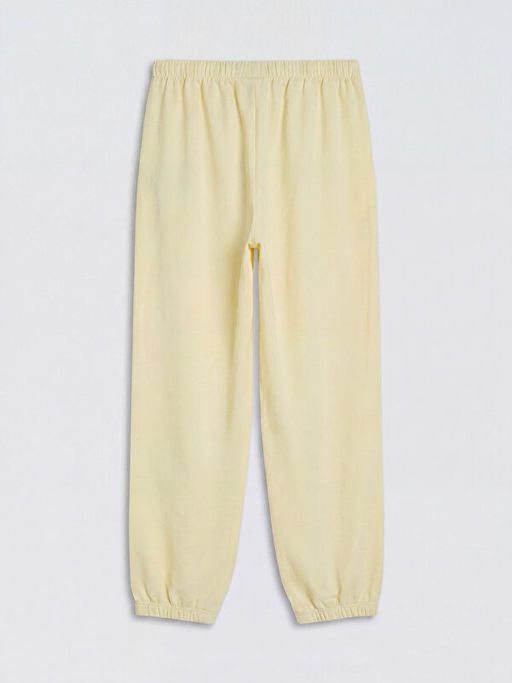 Beli Lastikli K?z ?ocuk Jogger Pantolon