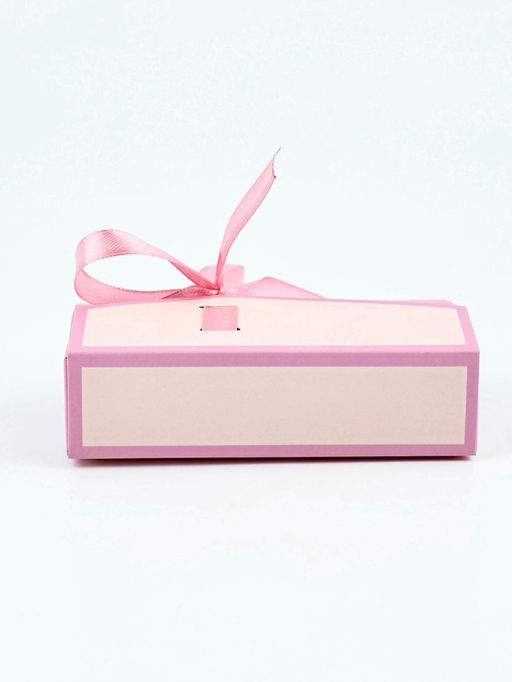 Цена за 5 шт. Коробка под бижутерию «Розово-бежевая», 12×8.5×3 см