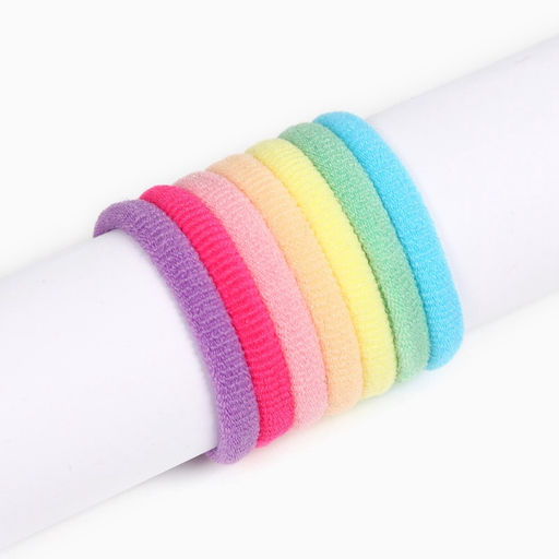 Резинки для волос в банке, 100 штук, 1.5 см, Коты аристократы